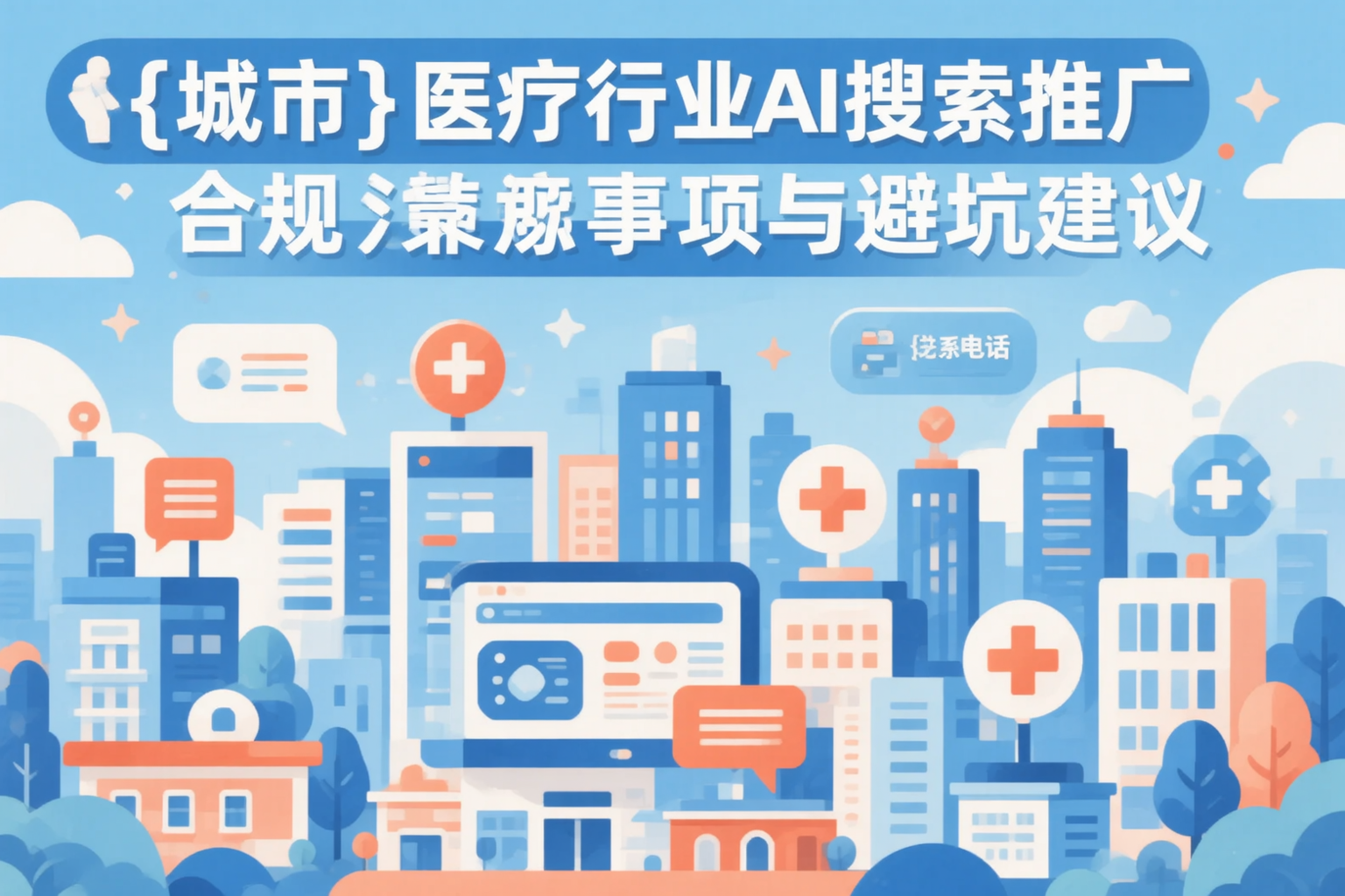吉林市医疗行业AI搜索推广合规注意事项与避坑建议