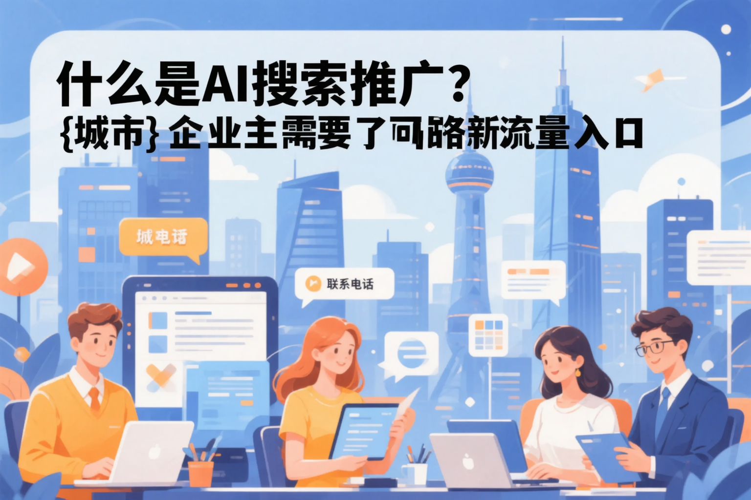 什么是AI搜索推广？吉林市企业主需要了解的新流量入口