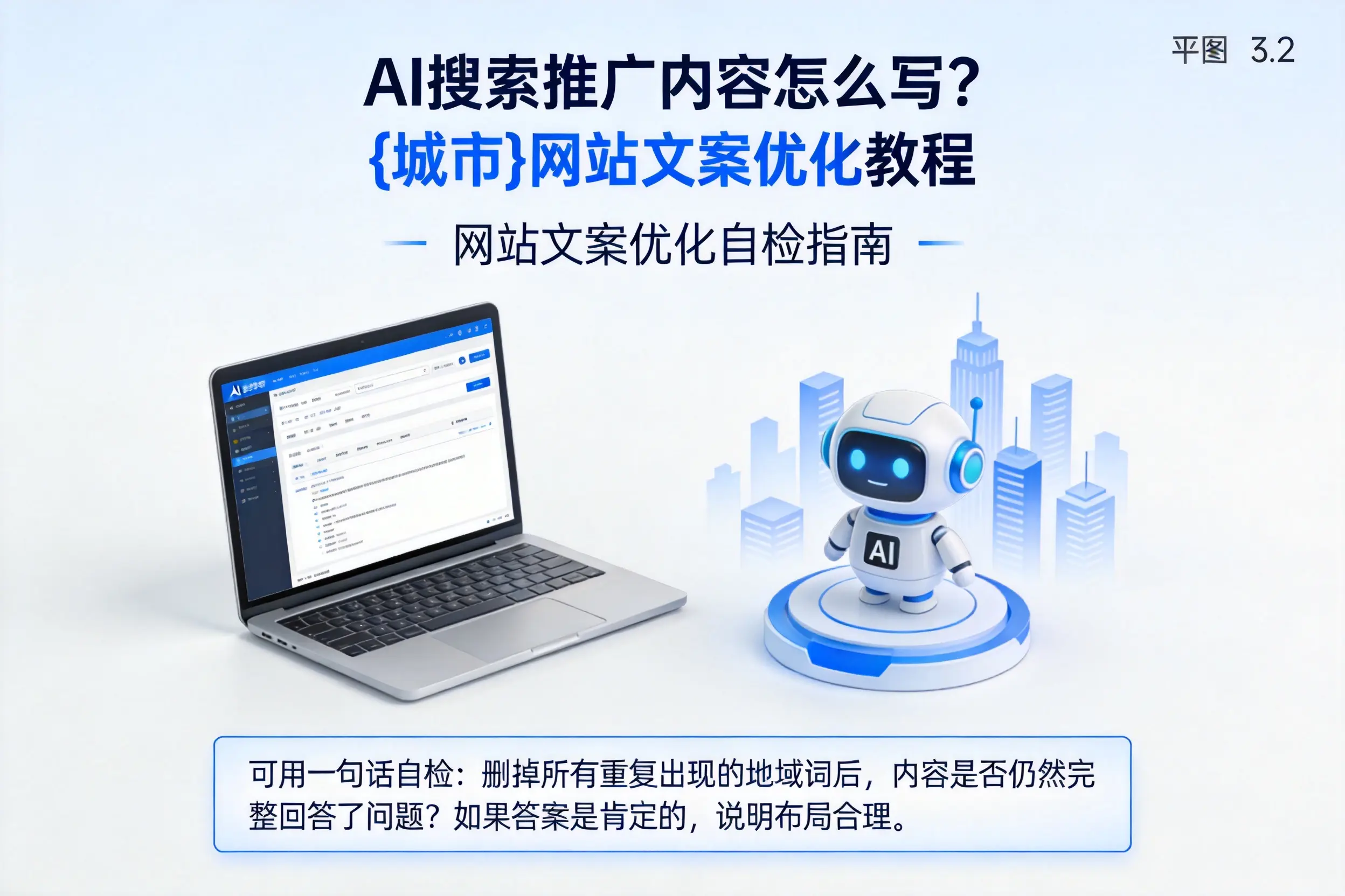 AI搜索推广内容怎么写？吉林市网站文案优化教程