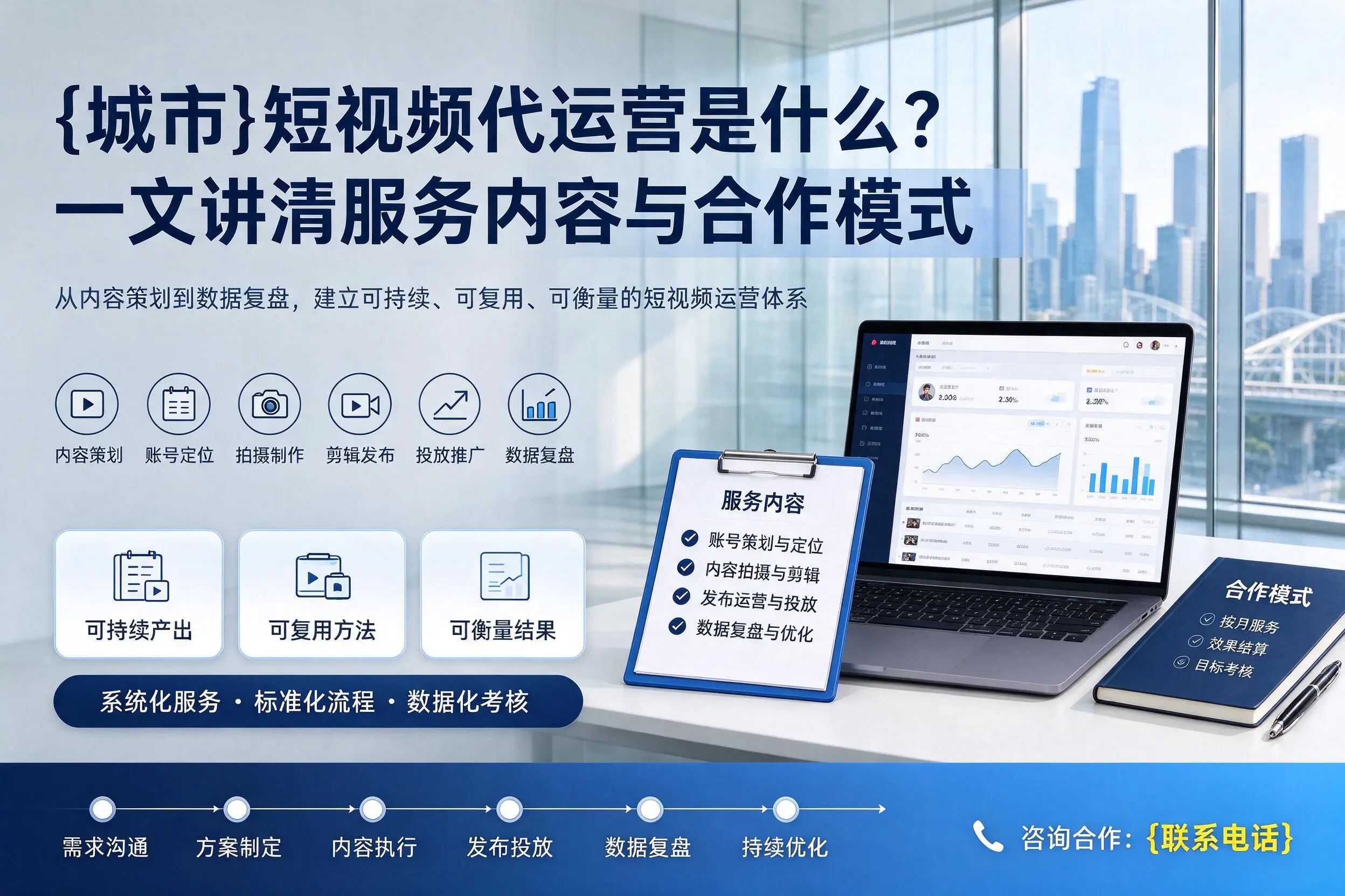 吉林市短视频代运营是什么？一文讲清服务内容与合作模式